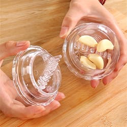 twistease garlic press & peeler manual kitchen crusher