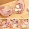 TwistEase Garlic Press & Peeler Manual Kitchen Crusher