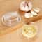 TwistEase Garlic Press & Peeler Manual Kitchen Crusher