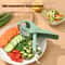 Stainless Steel Vegetable Cutter & Banana Slicer for Fast Kitchen Prep