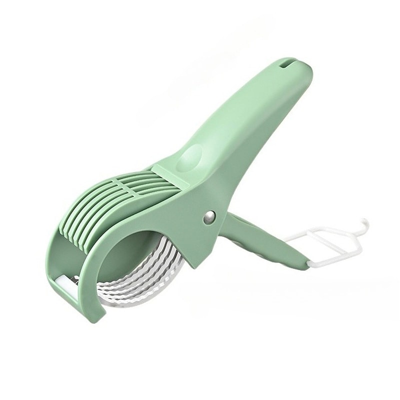 Stainless Steel Vegetable Cutter & Banana Slicer for Fast Kitchen Prep