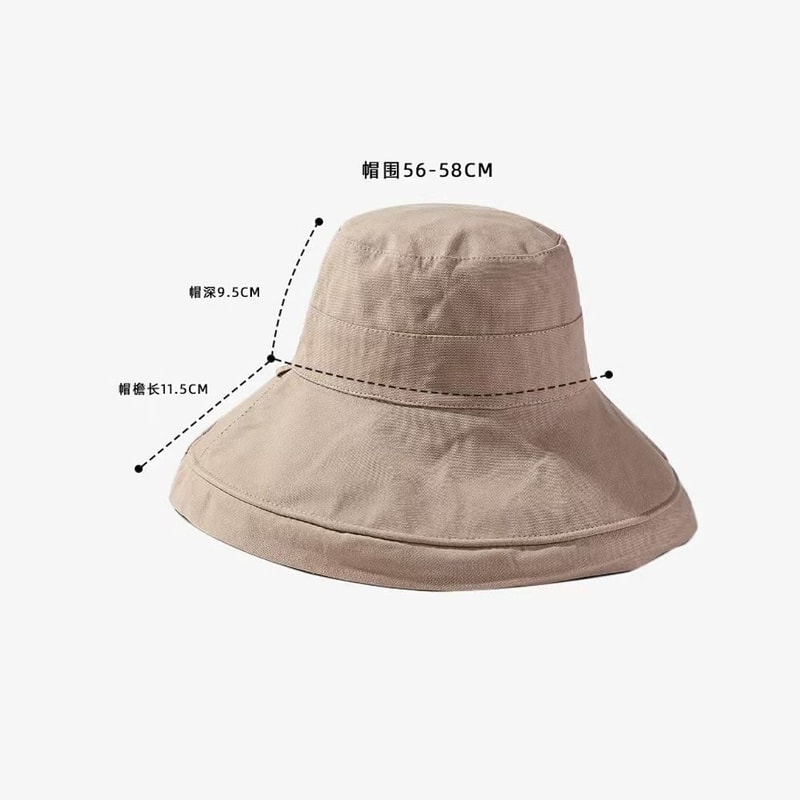 Reversible Wide Brim Sun Hat for Women with UV Protection and Windproof Beach Style