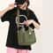 Japanese Style Canvas Tote Bag For Women Large Capacity Crossbody Shoulder Handbag 4
