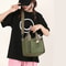 Japanese Style Canvas Tote Bag For Women Large Capacity Crossbody Shoulder Handbag 4