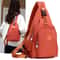 UrbanFlex Womens Chest Bag Nylon Crossbody Sling Backpack with Large Capacity