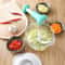 QuickPress Manual Food Chopper and Garlic Crusher for Vegetables, Fruits and Meal Prep