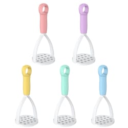 multi use potato masher and fruit crusher kitchen gadget