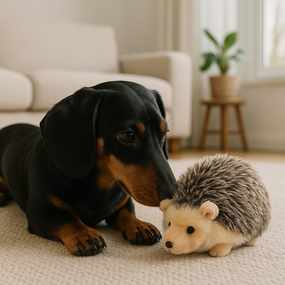Cute Plush Hedgehog Toy Realistic Soft Animal Doll for Kids Room Decor & Gifts