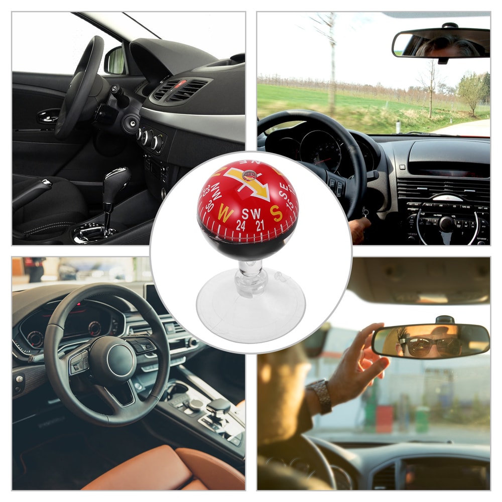 TrailGuide Dashboard Car Compass with Suction Mount for Cars, Boats & Outdoor Navigation