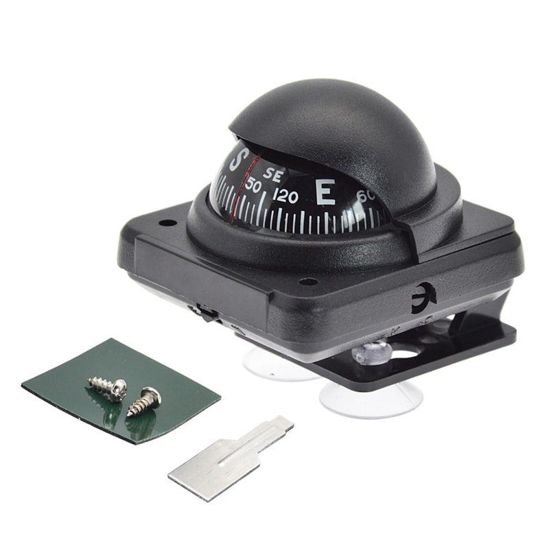 Marine Compass with Pivot Mount for Boats, Trucks & Outdoor Navigation