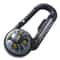 TrailGuard Mini Compass Carabiner with Thermometer for Camping, Hiking & Survival Gear