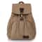 Vintage Canvas Laptop Backpack for Women Travel School Drawstring Bag