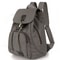 Vintage Canvas Laptop Backpack for Women Travel School Drawstring Bag