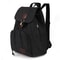 Vintage Canvas Laptop Backpack for Women Travel School Drawstring Bag
