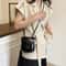 Retro Luxe Crossbody Bag for Women Soft PU Leather Saddle Shoulder Purse