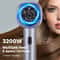 Mini Ionic Travel Hair Dryer for Fast Drying and Frizz Free Styling