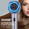 Mini Ionic Travel Hair Dryer for Fast Drying and Frizz Free Styling