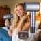 Mini Ionic Travel Hair Dryer for Fast Drying and Frizz Free Styling