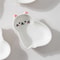 Japanese Animal Ceramic Sauce Dish Set For Soy Sauce Sushi Dips Seasonings 8