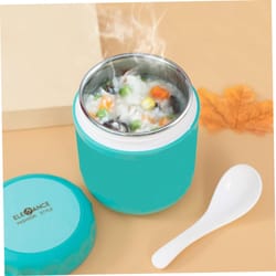 premium thermal soup & porridge jar with spoon – vacuum insulated breakfast cup