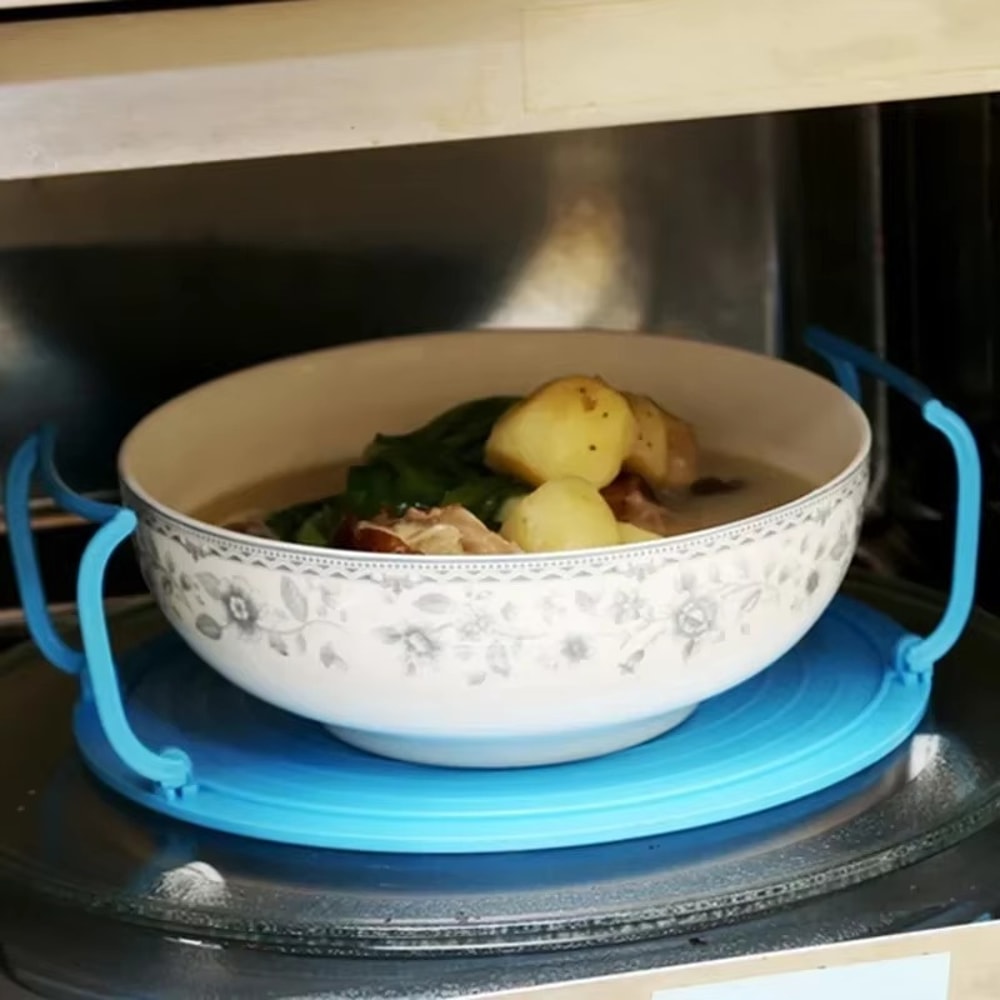 Multi-Functional Microwave Steaming Tray & Double Layer Organizer Rack