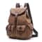 AUGUR Vintage Canvas Men's Backpack – Large Capacity Travel & School Bag