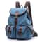AUGUR Vintage Canvas Men's Backpack – Large Capacity Travel & School Bag