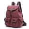 AUGUR Vintage Canvas Men's Backpack – Large Capacity Travel & School Bag