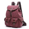 AUGUR Vintage Canvas Men's Backpack – Large Capacity Travel & School Bag