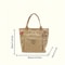 Winnie The Pooh Canvas Tote Bag Large Retro Shoulder Bag 1