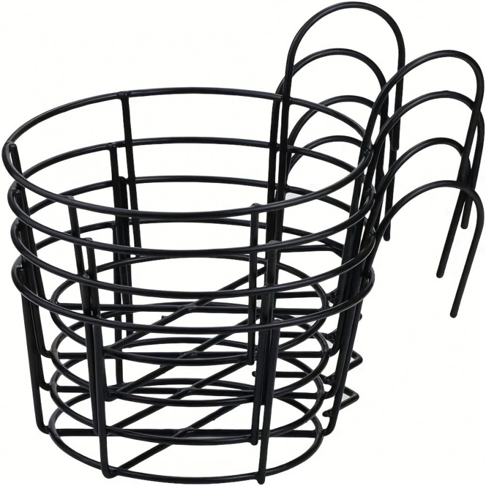 Premium Round Metal Hanging Planter for Balcony & Indoor Garden Decor