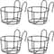 Premium Round Metal Hanging Planter for Balcony & Indoor Garden Decor