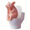 Charming Cute Pig Toilet Statue – Bathroom Decor & Novelty Gift for Home & Office
