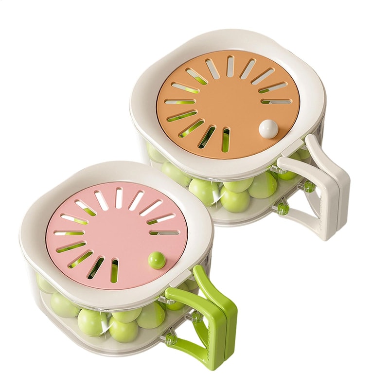 Fruit Washing Bowl Strainer With Foldable Handle For Quick Kitchen Prep 2