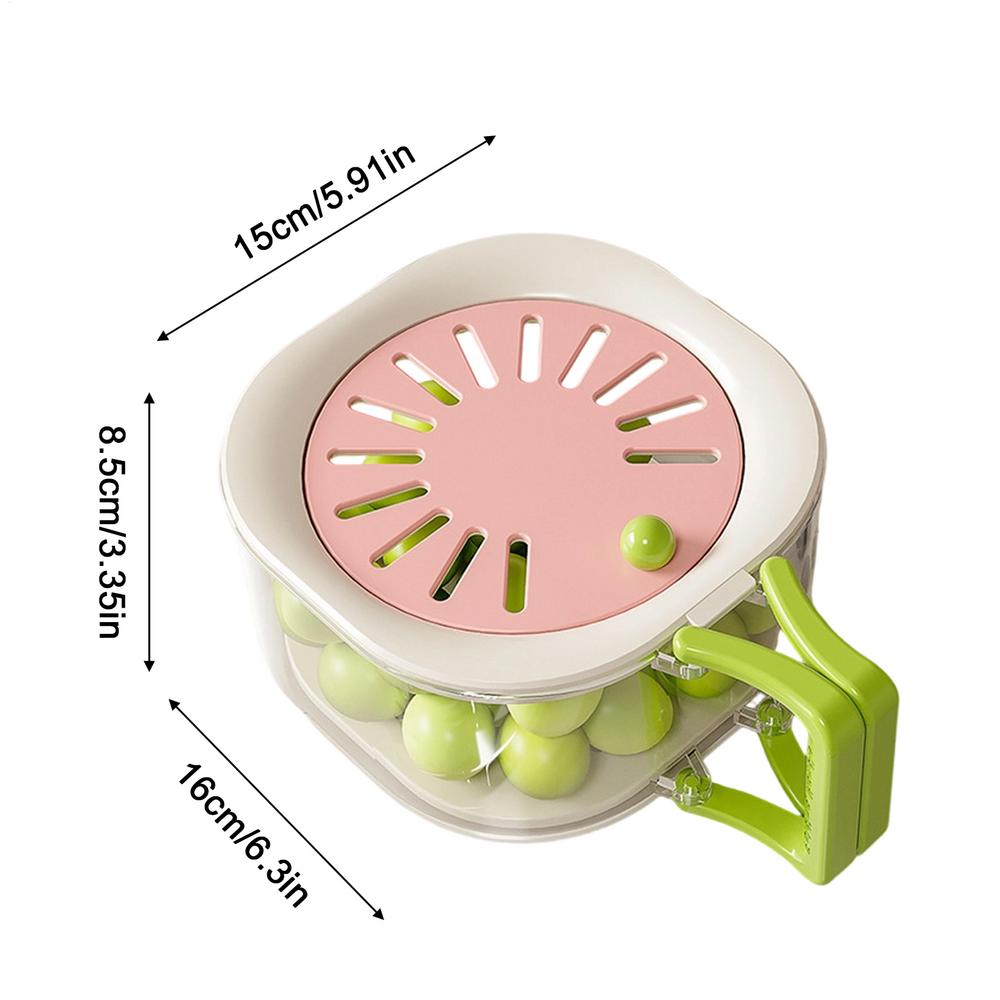 Fruit Washing Bowl Strainer With Foldable Handle For Quick Kitchen Prep 5
