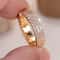 Elegant Zircon Round Stone Rings for Women – Vintage Wedding Jewelry