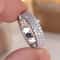 Elegant Zircon Round Stone Rings for Women – Vintage Wedding Jewelry