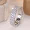 Elegant Zircon Round Stone Rings for Women – Vintage Wedding Jewelry