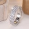 Elegant Zircon Round Stone Rings for Women – Vintage Wedding Jewelry