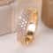 Elegant Zircon Round Stone Rings for Women – Vintage Wedding Jewelry