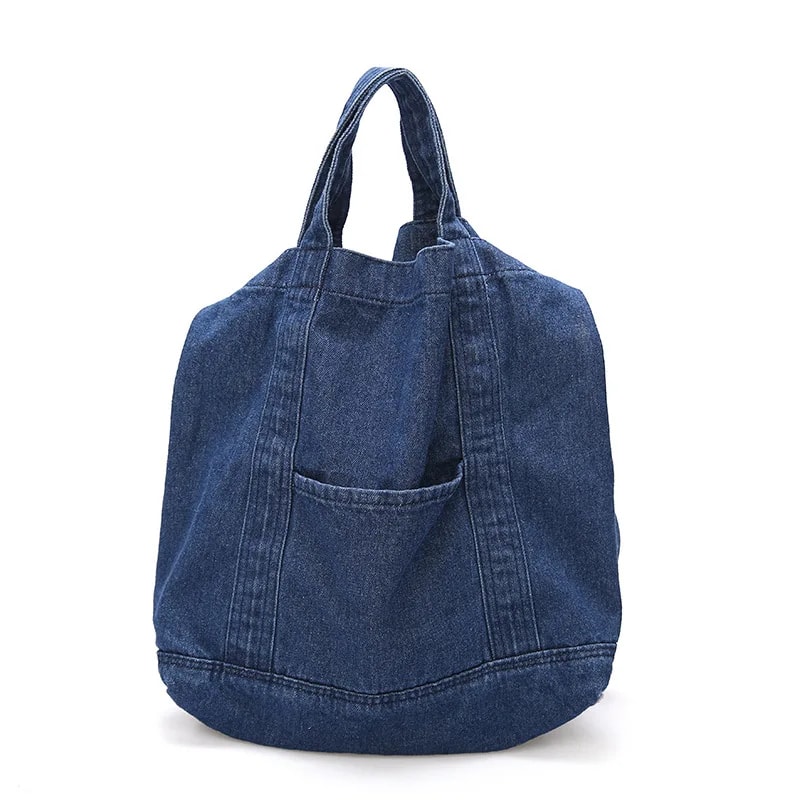 Denim Crossbody Shoulder Bag for Women – Casual Jeans Handbag