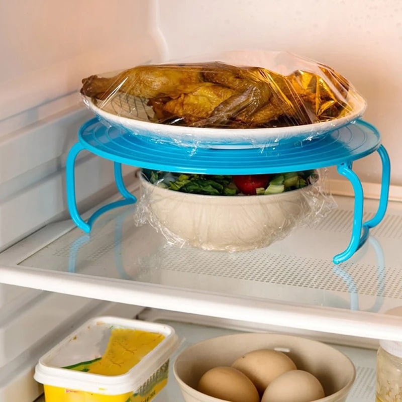 Multifunction Insulated Heating Rack for Microwave & Kitchen Storage