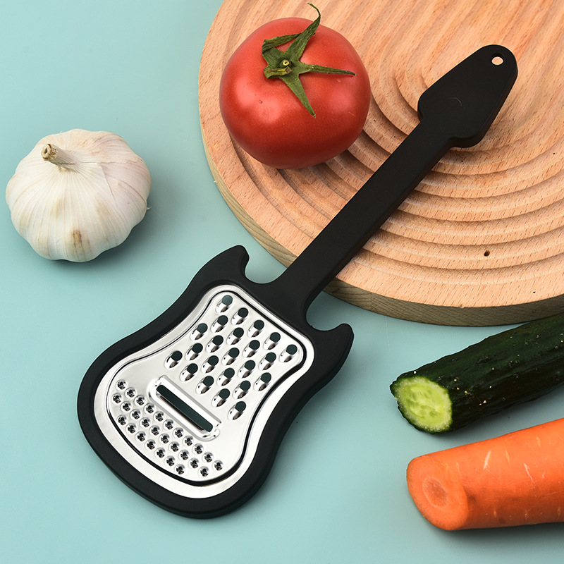 GuitarShaped Stainless Steel Fruit Vegetable Peeler 0
