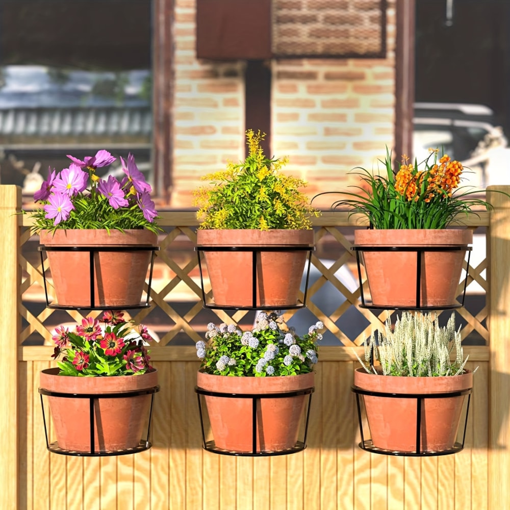Iron Art Metal Flower Pot Hanger for Indoor & Outdoor Plants