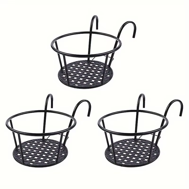 Iron Art Metal Flower Pot Hanger for Indoor & Outdoor Plants