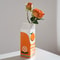Orange Fruit Ceramic Vase For Modern Home Decor Hydroponic Flowers 1