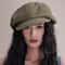 Japanese Cotton Hemp Artist Beret Cap for Women Lightweight Painter Newsboy Hat