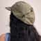 Japanese Cotton Hemp Artist Beret Cap for Women Lightweight Painter Newsboy Hat