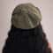 Japanese Cotton Hemp Artist Beret Cap for Women Lightweight Painter Newsboy Hat
