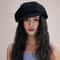 Japanese Cotton Hemp Artist Beret Cap for Women Lightweight Painter Newsboy Hat